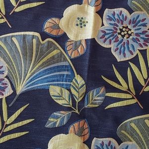 Home Décor Fabric Fabric Panels Blue Green Set of 2